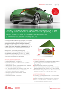 Avery Dennison® Supreme Wrapping Film