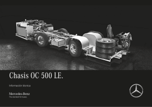 Chasis OC 500 LE. - Mercedes-Benz