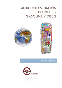 Anticontaminación del motor gasolina y diésel