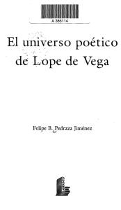 El universo poético de Lope de Vega