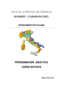 Programación - Comunidad de Madrid