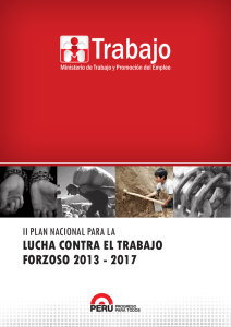 Plan Nacional para la Lucha contra el Trabajo Forzoso 2013