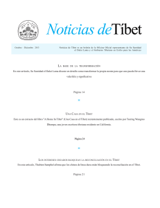 Diciembre 2013  - Tibet Office