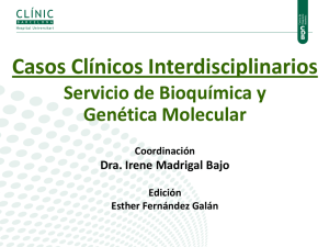 Diapositiva 1 - Centro de Diagnóstico Biomédico