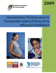 Lineamientos Técnicos para la Vacunación contra