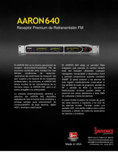 aaron 640 - Inovonics