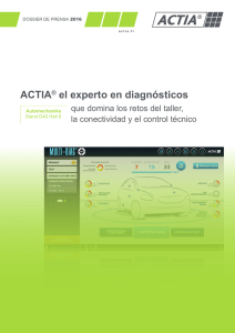 ACTIA® el experto en diagnósticos