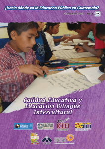 Calidad Educativa y Educación Bilingüe Intercultural