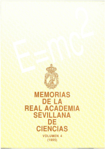 Volumen 4 Año 1995 - Real Academia Sevillana de Ciencias