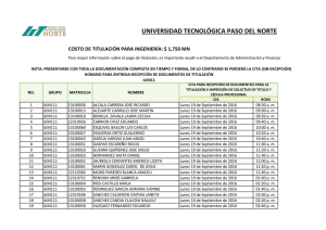 UNIVERSIDAD TECNOLÓGICA PASO DEL NORTE