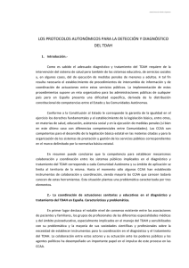 Análisis Protocolos TDAH en España