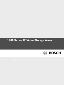 1400 Series IP Video Storage Array