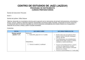 Descargar Programa - Centro de Estudios de Jazz