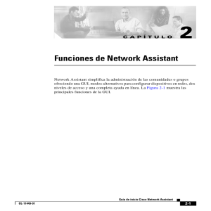 Funciones de Network Assistant