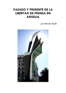 Pasado y presente de la libertad de prensa en Argelia