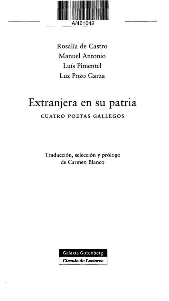 Extranjera En Su Patria