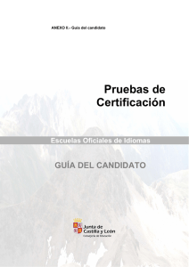 Guía del candidato - Portal de Educación de la Junta de Castilla y