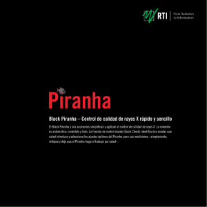 black Piranha – control de calidad de rayos X rápido y sencillo