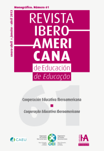 formatos HTML - Revista Iberoamericana de Educación
