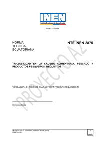 NTE INEN 2875 - Servicio Ecuatoriano de Normalización