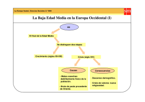 La Baja Edad Media I (pdf 34 kb)