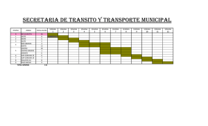 Vea algunas de las rutas que se modificarán