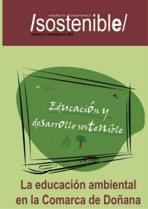 La educación ambiental en la Comarca de Doñana
