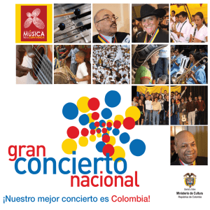 Gran Concierto Nacional - Palabras del Presidente Álvaro Uribe al