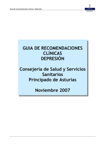 Depresión - Sociedad de enfermería de atención primaria en Asturias