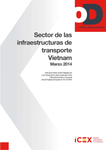 Sector de las infraestructuras de transporte Vietnam
