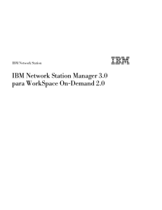 IBM Network Station Manager 3.0 para WorkSpace On