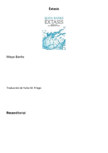 Éxtasis Maya Banks