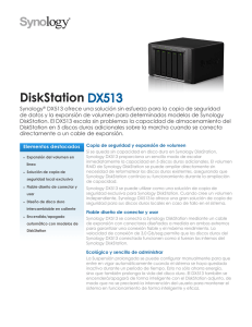 DiskStation DX513
