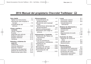 Descargar manual de servicio de Trailblazer