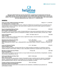 211 HELP - Helpline Center