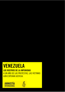venezuela los rostros de la impunidad