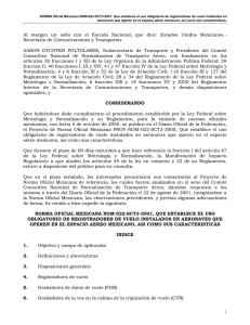 Norma Oficial Mexicana NOM-022-SCT3