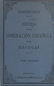 Historia de la dominación española en el Uruguay