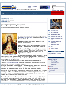 Catholic.net - Inmaculado Corazón de María