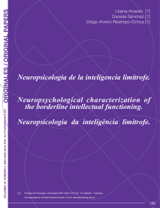 Neuropsicologia da inteligência limítrofe. Neuropsicología de la