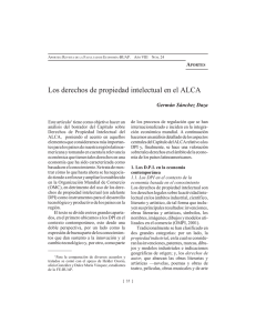 Los derechos de propiedad en el ALCA