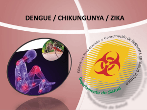 dengue / chikungunya / zika - Departamento de Salud de Puerto Rico