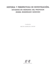 Ángel Rodríguez Sánchez y el estudio de las estrategias familiares