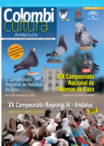Colombicultura Andaluza 2009