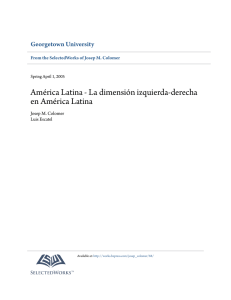 América Latina - La dimensión izquierda