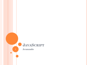 JavaScript Avanzado - diseño y programación web