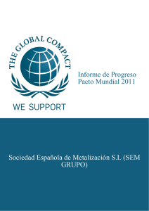 SEM GRUPO - UN Global Compact