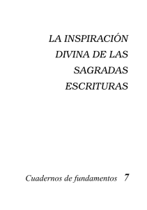 Inspiración Divina2 - edicions cristianes bíbliques