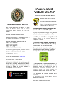 Torneo Infantil - Club de Ajedrez Mislata