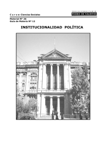 institucionalidad política